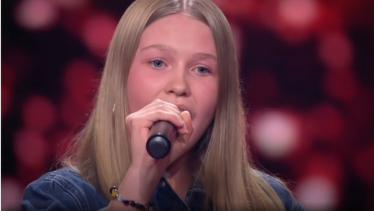 Lisa-Marie’s voice captivated everyone in the hall, singing Leona Lewis’s “Run” on The Voice Kids