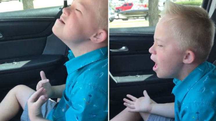 This 9-year-old boy with Down syndrome became a worldwide sensation the moment he opened his mouth.