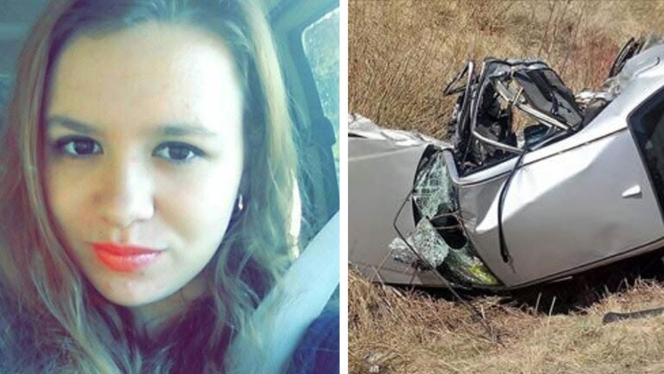 19-year-old female driver dies in a car accident: 24 hours later, her mother finds the phone in the wreckage and realizes the heartbreak