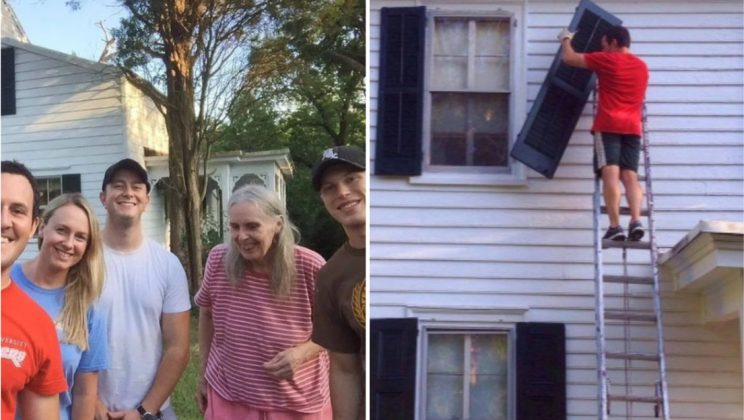 “Neighbors gathered, collected $10,000, and renovated the poor pensioner’s house.”