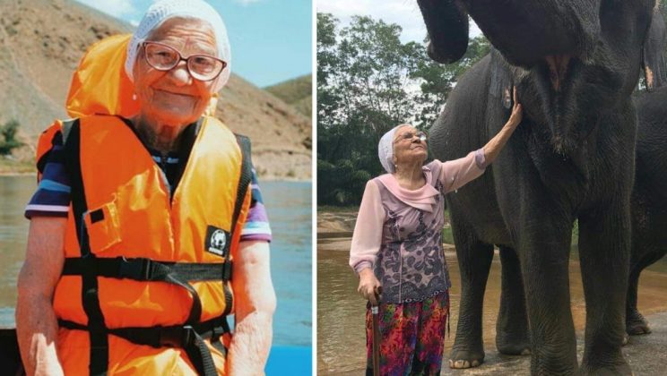 A 91-Year-Old Grandma Traveled Around The World Alone, Sharing Her Journey On Facebook. Amazing Captures of her Journey are here